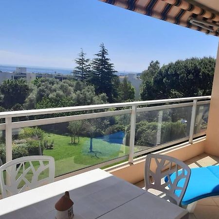 Apartament T2 Avec Magnifique Vue Mer, Piscine, Clim, Parking Antibes Zewnętrze zdjęcie